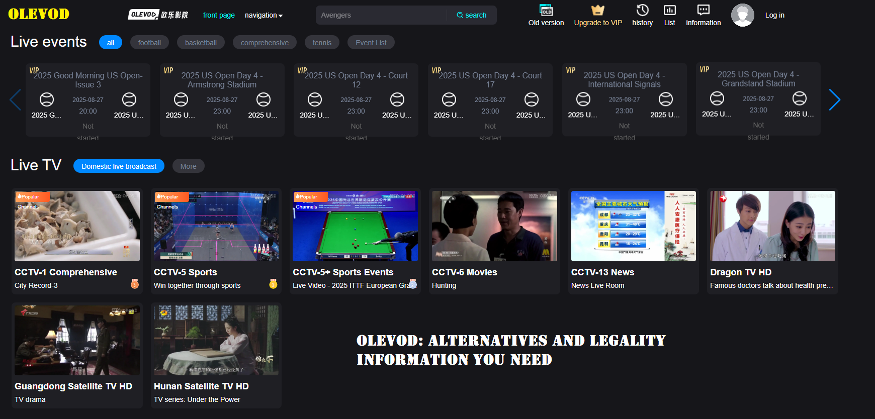 Olevod: Alternatives and Legality Information You Need