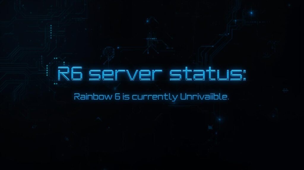 R6 server status: Rainbow 6 is currently unavailable