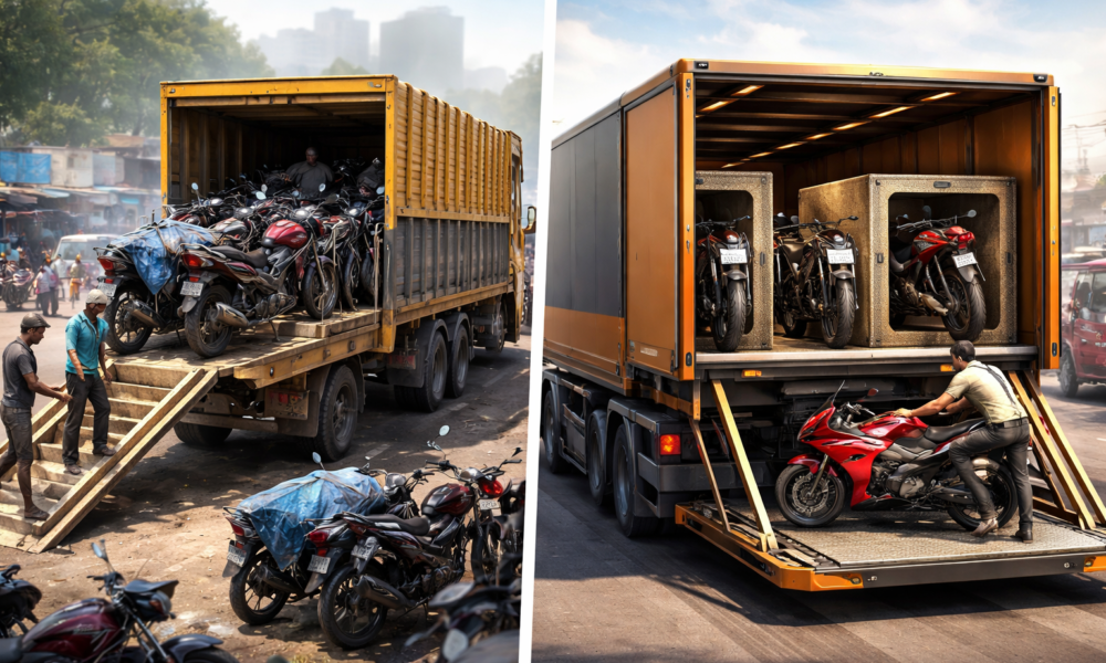 Bike Transport Charges Service in India: Economy vs Premium Options