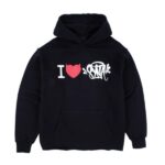 I HEART SYNA HOODIE BLACK