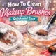 makeup brush cleaner machine