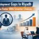 Employment Gaps In Riyadh Close Faster With Smarter Choices